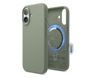 Etui do telefonów Elago Magsafe Silicon Case do iPhone 17 Khaki Green ES17MSSC61-KGR